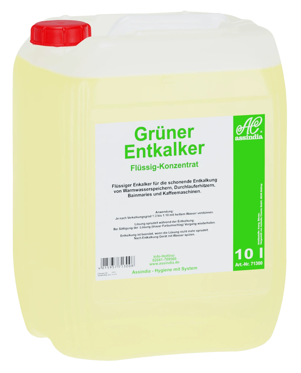 Grüner Entkalker 10l 1 Grüner Entkalker 10l
