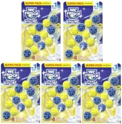 WC-Frisch Kraft Aktiv 4er Pack WC Duftspüler Lemon 1x4 Stück WC-Reiniger -Laden Für Reinigungsmittel 0154ebfd cd10 4105 9a48 97dc442f27a3 1