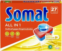 Somat Tabs 10 All In 1 Extra 25 Spülmaschinentabs 450g Spülmaschinenreiniger -Laden Für Reinigungsmittel 01ea5312 7101 4953 b03b ac8c01544bf6 2