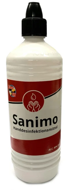 6x 1000ml Sanimo Handdesinfektionsmittel - Anwendungsfertig - Nach Rezept Der WHO Desinfektionsmittel Hände Nachfüllflasche -Laden Für Reinigungsmittel 04ef4489 cbe7 494a 9358 70043b470edf scaled