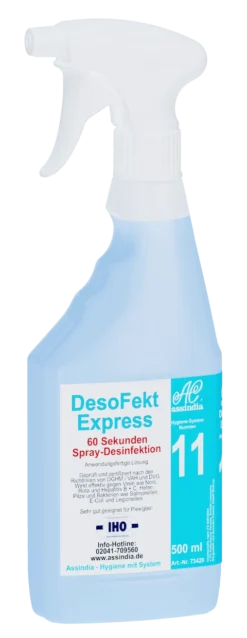 DesoFekt Express Spray-Desinfektion 500ml Sprayer