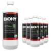 BiOHY Glaskeramik Kochfeldreiniger (6x1l Flasche) | Optimal Zur Reinigung Und Pflege Von Kochfeld Und Induktion | Geeignet Für ALLE GERÄTE