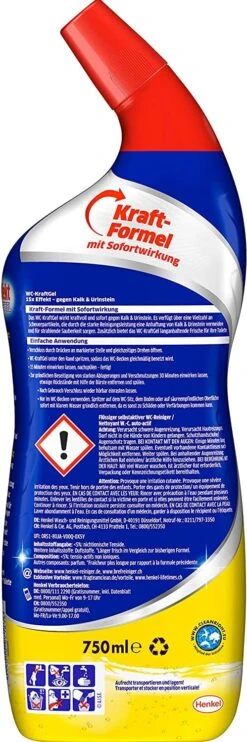 Bref Power WC-KraftGel 15x Effekt 750 Ml WC Reiniger Reinigung Badreiniger -Laden Für Reinigungsmittel 10ff015f 4bdb 4544 989b 5ea685baeb3e