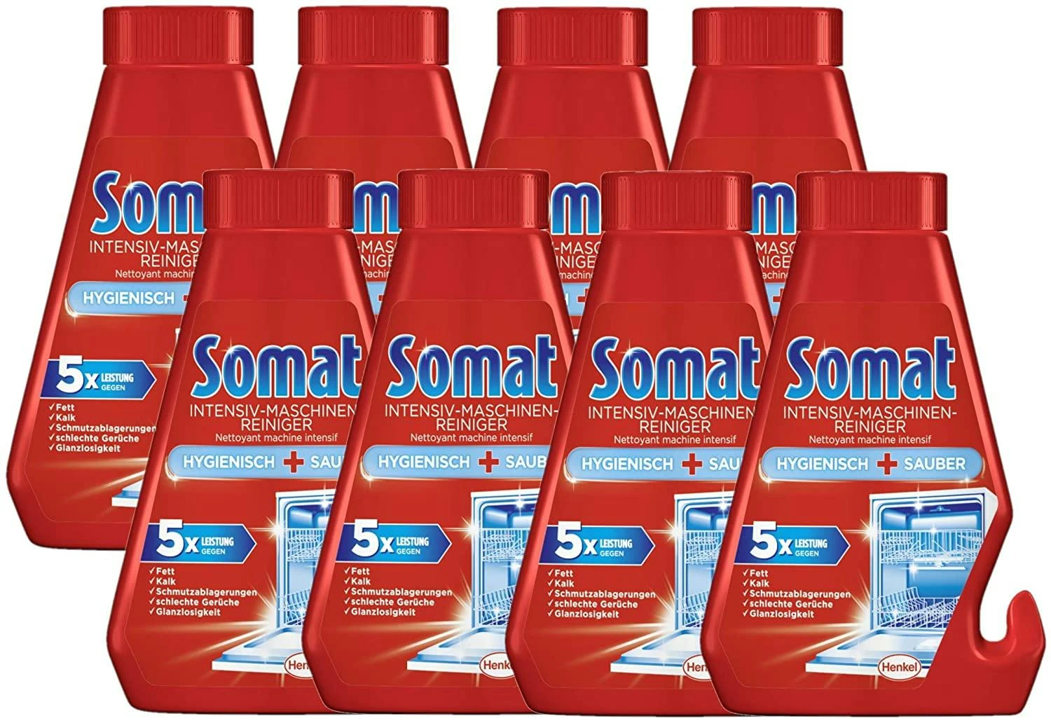 Somat Intensiv-Maschinenreiniger Spülmaschinen Reiniger Spülen Waschen 2x250 Ml 3 Somat Intensiv-Maschinenreiniger Spülmaschinen Reiniger Spülen Waschen 2x250 Ml – Bild 3