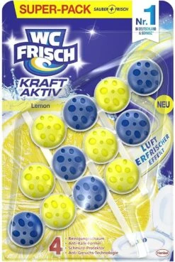 WC-Frisch Kraft Aktiv Duftspüler Lemon 9x150g WC-Reiniger Toilettenreiniger 12 WC-Frisch Kraft Aktiv Duftspüler Lemon 9x150g WC-Reiniger Toilettenreiniger -Laden Für Reinigungsmittel 217731c3 2dfe 437f 948a 529e05bc6574