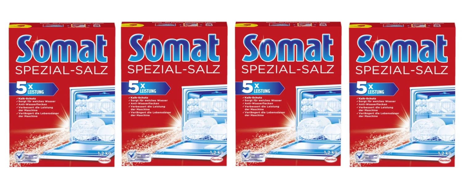 Somat Spezial-Salz Spülmaschinensalz Spülmachine Geschirrspülleistung 1,2kg 3 Somat Spezial-Salz Spülmaschinensalz Spülmachine Geschirrspülleistung 1,2kg – Bild 3