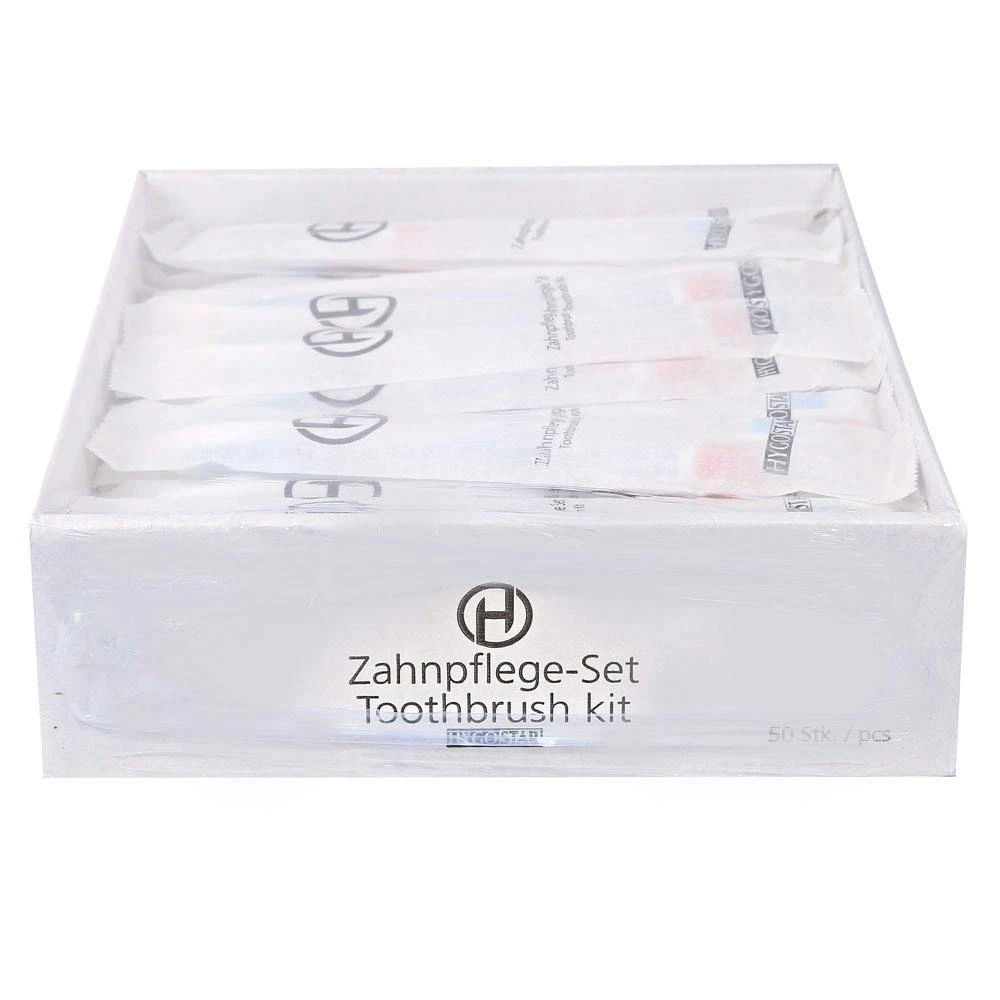 500x Zahnpflege-Set Weiss 14,5 Cm Lang Zahnbürste Zahncreme Einwegzahnbürste 1 500x Zahnpflege-Set Weiss 14,5 Cm Lang Zahnbürste Zahncreme Einwegzahnbürste