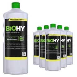 BiOHY Teppichshampoo (12x1l Flasche) | Teppichreiniger Ideal Zur Entfernung Von Hartnäckigen Flecken | SPEZIELL FÜR WASCHSAUGER ENTWICKELT -Laden Für Reinigungsmittel 331c450b 9c56 457f bf61 1819d98d5c5e 6