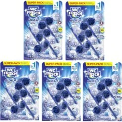 WC FRISCH Kraft Aktiv Blauspüler Chlor 10x50g WC Reiniger Toilettenreiniger -Laden Für Reinigungsmittel 45982ec7 c592 4f60 af65 b617a7f5e934 1