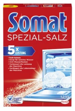 Somat Spezial-Salz Spülmaschinensalz Spülmachine Geschirrspülleistung 8 X1,2kg 12 Somat Spezial-Salz Spülmaschinensalz Spülmachine Geschirrspülleistung 8 X1,2kg -Laden Für Reinigungsmittel 496823f2 8bd8 4d63 88d8 c9b777c86a9f