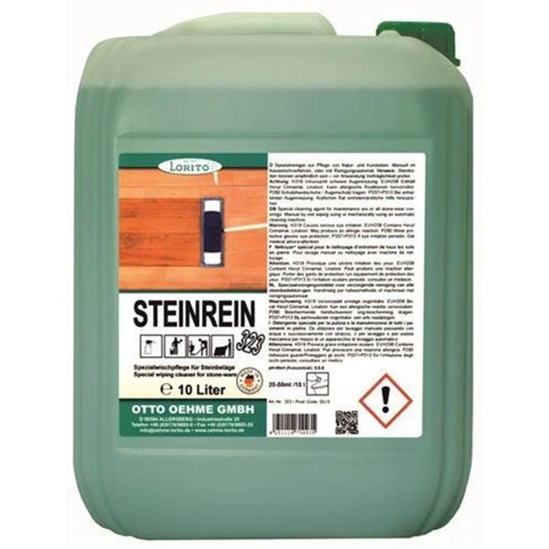 Wischpflege Steinrein 323 ( Steinreiniger ) 10 Liter 1 Wischpflege Steinrein 323 ( Steinreiniger ) 10 Liter