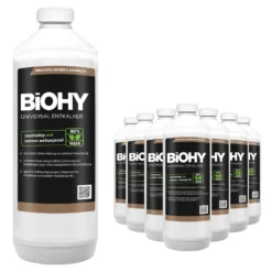 BiOHY Universal Entkalker (1l Flasche) | Konzentrat Für 20 Entkalkungsvorgänge Pro Flasche | Kompatibel Mit Allen Kaffeevollautomaten -Laden Für Reinigungsmittel 4c261770 79c4 4f13 a725 b4a3facae655 2