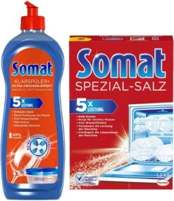 Somat Spezial-Salz Spülmaschinensalz Spülmachine Geschirrspülleistung 8 X1,2kg 13 Somat Spezial-Salz Spülmaschinensalz Spülmachine Geschirrspülleistung 8 X1,2kg -Laden Für Reinigungsmittel 4de53d30 084d 4b71 a104 f9c93841dcdf 10