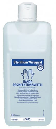 Bode Sterillium Virugard Händedesinfektion, 4x1 L, RKI