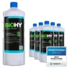 BiOHY Intensivreiniger Universal (6x1l Flasche) | Hochleistungs-INDUSTRIEREINIGER | Grundreiniger Ideal Für Hochdruckreiniger, Schaumarm