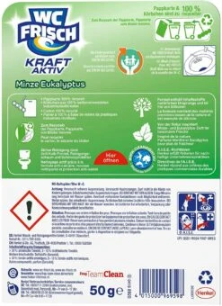 WC Frisch Kraft-Aktiv Pro Nature Minze WC-Reiniger 1 Stück Badreiniger -Laden Für Reinigungsmittel 516fe3d1 acc9 4a7c 848e 8593da1186d3