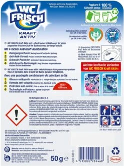 WC-Frisch Kraft Aktiv Duftspüler Lemon WC-Reiniger 50 G Badreiniger Reiniger -Laden Für Reinigungsmittel 561e414e 6f35 4eb7 bfe8 76272ff53622