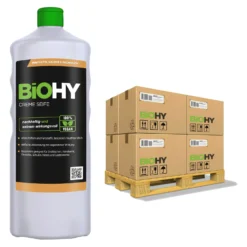 BiOHY Creme Seife (3x1l Flasche) | Hautschonende, Rückfettende Und Geruchsneutrale Handseife PHOSPHATFREI | Ohne Parfüm Und Farbstoffe -Laden Für Reinigungsmittel 5678d9fe 8351 40b4 9f76 d79d21d844fa 3