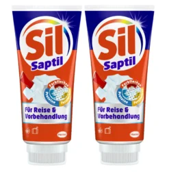 Sil Saptil Universal Fleckenentferner Reise & Vorbehandlung 2x200 Ml Reiniger