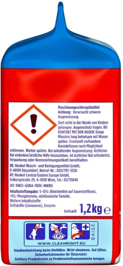 Somat Classic Pulver Geschirrspülmittel 1200 G Für 60 Reinigungen Reiniger 13 Somat Classic Pulver Geschirrspülmittel 1200 G Für 60 Reinigungen Reiniger -Laden Für Reinigungsmittel 623ef361 12ef 4c87 a0bc 982972403378