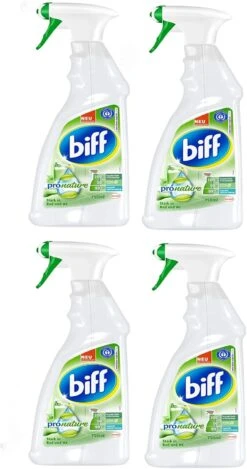 Biff Pro Nature 8x750 Ml Badreiniger Sprühflasche 8er Pack Reiniger Gegen Kalk -Laden Für Reinigungsmittel 64f58e8d 1f6e 4532 b500 b33d5afb4988 1
