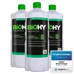 BiOHY Bodenreiniger (2x1l Flasche) | Konzentrat Für Alle Reinigungsgeräte Und Alle Hartböden | Angenehmer Geruch Und Streifenfreie Reinigung -Laden Für Reinigungsmittel 6884f663 985d 4064 872a 930aae672b4a 2