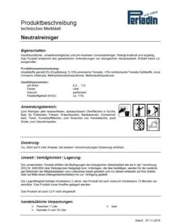 Perladin Premium Neutralreiniger 5 L Kanister Mit Ablasshahn Universal Reiniger 5 Liter -Laden Für Reinigungsmittel 735a8994 b6e6 4208 b289 01a4b831df59 1