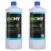 BiOHY Klarspüler (2x1l Flasche) |  Ökologisches Hochkonzentrat | Geeignet Für Alle Spülmaschinen, Für Unschlagbaren Glanz Auf Gläsern & Geschirr