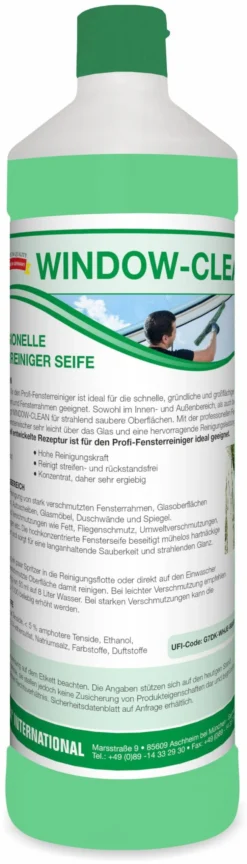 ARCORA Professionelle Fensterreiniger-Seife WINDOW-CLEAN, 5 L -Laden Für Reinigungsmittel 7b9b66f2 2372 4d6b a928 52740f059daf 2 scaled