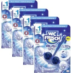 WC FRISCH Kraft Aktiv 4er Pack Blauspüler Ozeanfrische 4x1 Stück WC-Reiniger -Laden Für Reinigungsmittel 7bd894df a0c2 4ccd 94bf 99d7f457b4a2 1