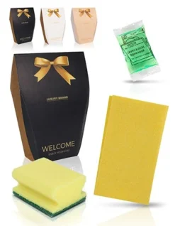 Küchenreinigungs-Amenities "Luxury Brand Nr. 4"- Für Touristenunterkünfte, Campingplätze, B & B - 40 Stück