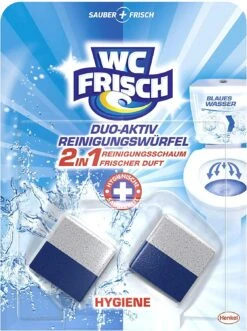 WC FRISCH Duo-Aktiv Reinigungswürfel Für Wasserkästen 5x 2 Stück Bad Reinigung -Laden Für Reinigungsmittel 8517e53c 41e1 46a8 88e1 1889e8c7491e 2