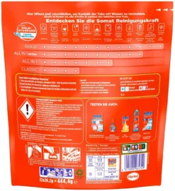 Somat 12 Gold Multiaktiv Spülmaschinentabs 22 Tabs Geschirrspültabs Reinigung -Laden Für Reinigungsmittel 8ba8c0e6 615d 4765 a5f3 a9765919fb4c