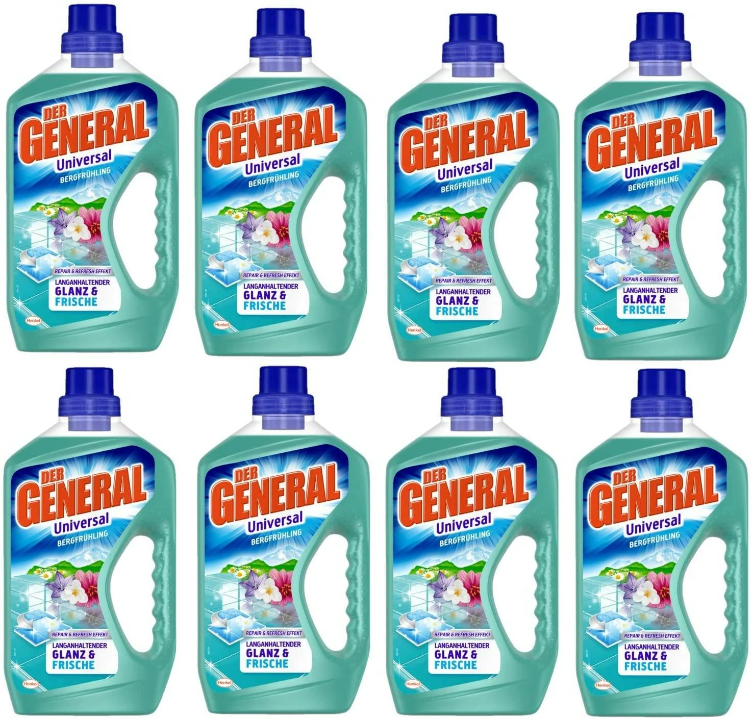 Der General Allzweckreiniger Bergfrühling Reinigungsmittel 8x750 Ml Reiniger 1 Der General Allzweckreiniger Bergfrühling Reinigungsmittel 8x750 Ml Reiniger
