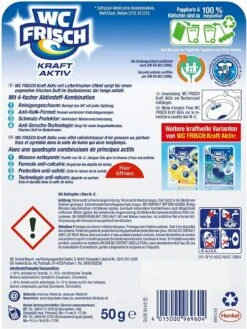 WC-Frisch Kraft Aktiv 4er Pack Duftspüler Frische Brise 4x1 Stück WC-Reiniger -Laden Für Reinigungsmittel 90f6f4d1 49d2 43ee 850a a77f19880cd3