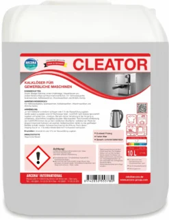 ARCORA Kalklöser Für Gewerbliche Maschinen CLEATOR, 10L
