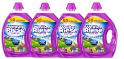 Weißer Riese Color Waschmittel 4er Pack Flüssigwaschmittel 4x50 Waschladungen -Laden Für Reinigungsmittel b2603dcf cf39 45fd a7fc d26229aaed7e 1