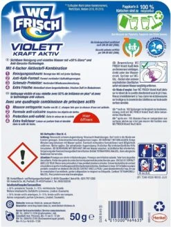 WC FRISCH Kraft Aktiv Violettspüler Magnolie 3x50g WC Reiniger Reinigung 12 WC FRISCH Kraft Aktiv Violettspüler Magnolie 3x50g WC Reiniger Reinigung -Laden Für Reinigungsmittel b4f19231 4725 40ca 8d9a 43e17291d7bb