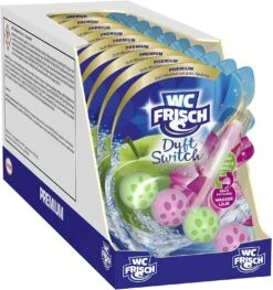 WC-Frisch Duft Switch 3er Pack Grüner Apfel & Wasserlilie 1x3 Stück WC-Reiniger 10 WC-Frisch Duft Switch 3er Pack Grüner Apfel & Wasserlilie 1x3 Stück WC-Reiniger -Laden Für Reinigungsmittel b583b6dc be55 4b54 86b3 59d67f6e9d67 2