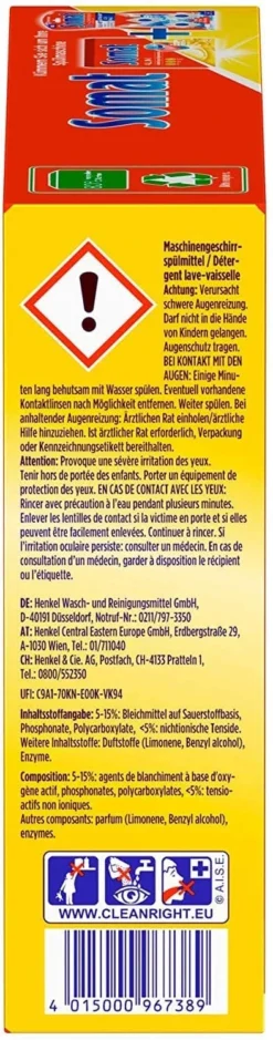 Somat 7 All In 1 Multi Aktiv Spülmaschinentabs 27 Tabs Geschirrspülreiniger -Laden Für Reinigungsmittel b77ec9bb c2a5 428e b182 244206316289