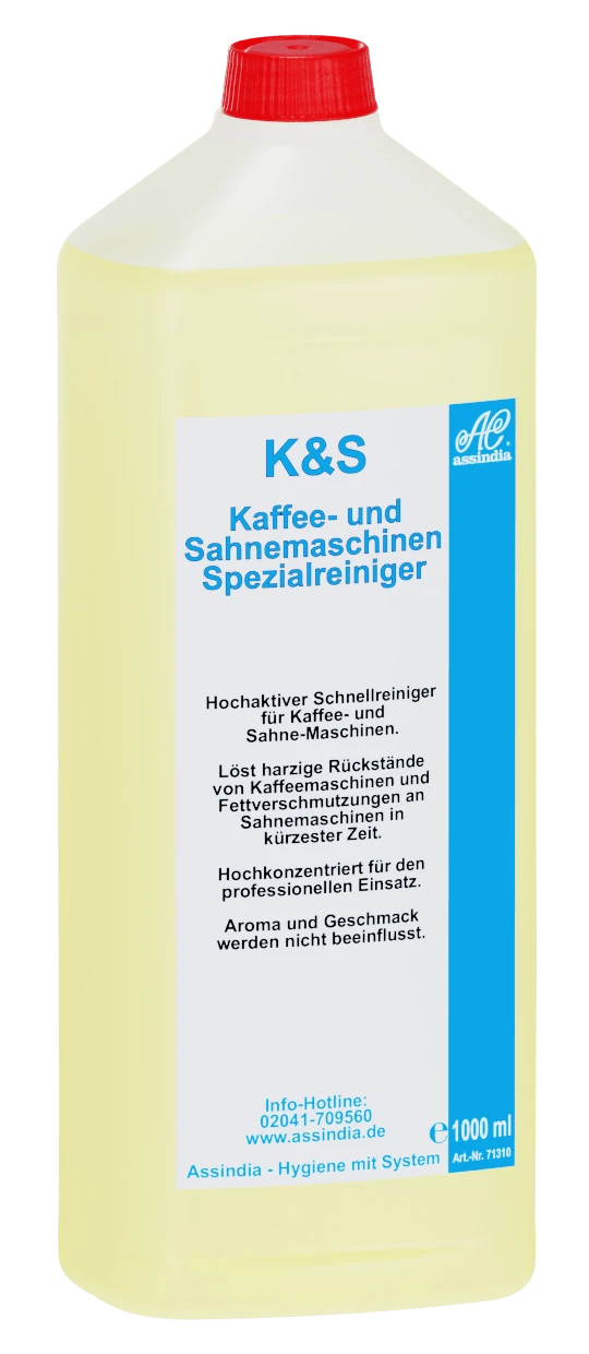 K&S Kaffee- & Sahnem.-Rein. Flüssig 1000ml 1 K&S Kaffee- & Sahnem.-Rein. Flüssig 1000ml
