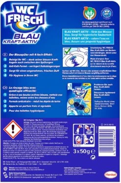 WC Frisch Blau Kraft-Aktiv 9er Pack OzeanFrische Farbspüler 9x3Stück WC-Reiniger -Laden Für Reinigungsmittel b9866eb1 e5ba 41fb b453 d2d63bb3af26