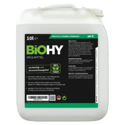 BiOHY Spülmittel (3x1l Flasche) | Frei Von Schädlichen Chemikalien & Biologisch Abbaubar | Glanz- & Fettlöseformel -Laden Für Reinigungsmittel be57292c 06c8 43d7 9a2a a3f027e89139 5