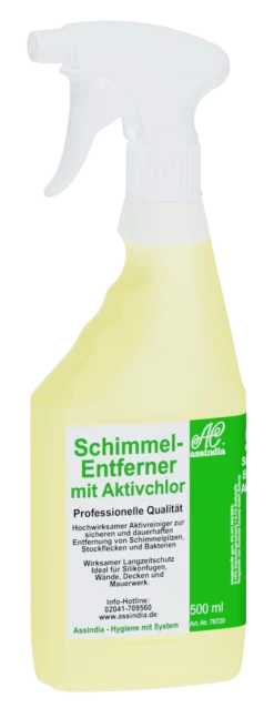 Schimmelentferner Mit Aktivchlor 500ml Sprayer