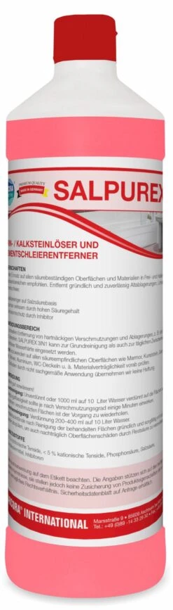 ARCORA Radikaler Sanitärgrundreiniger Auf Salzsäurebasis SALPUREX 3IN1 , 1L