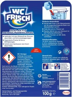 WC FRISCH Duo-Aktiv 6er Pack Reinigungswürfel Wasserkästen 6x2 Stück WC Reiniger -Laden Für Reinigungsmittel c2a212b6 e258 4134 83fe 5a7b35f6df2c