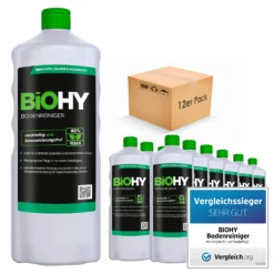 BiOHY Bodenreiniger (1l Flasche) | Konzentrat Für Alle Reinigungsgeräte Und Alle Hartböden | Angenehmer Geruch Und Streifenfreie Reinigung -Laden Für Reinigungsmittel c5cdc0a3 47a4 4777 ad7b b88326592542