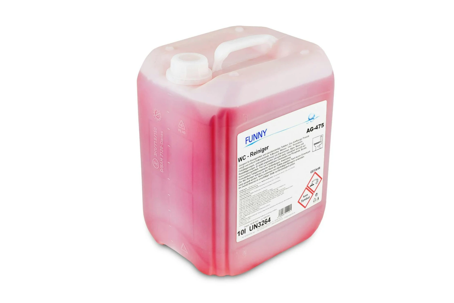 Funny WC-Reiniger, 10 Liter, Hygienisch Sauber 7 Funny WC-Reiniger, 10 Liter, Hygienisch Sauber – Bild 7