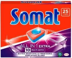 Somat 7 All In 1 Multi Aktiv Spülmaschinentabs 27 Tabs Geschirrspülreiniger -Laden Für Reinigungsmittel cbeec278 7b49 4724 bba4 0ee5addf518a 1