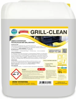 ARCORA Gebrauchsfertiger Hochalkalischer Grillreiniger GRILL-CLEAN, 10L